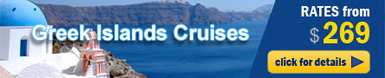 Cheap cruises - Greek cruises - Mediterranean cruise