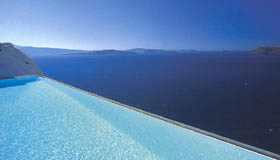 Katikies Hotel - Santorini, Greece - Views of the Caldera
