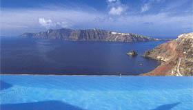 Katikies Hotel - Santorini, Greece - Views of the Caldera