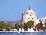 white tower  Thessaloniki greece