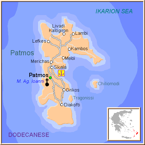 Map Of 7 Churches In Revelation. Audience: The seven churches